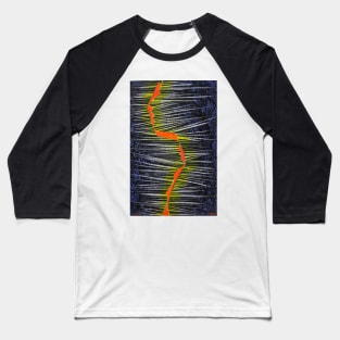 "Static" Baseball T-Shirt